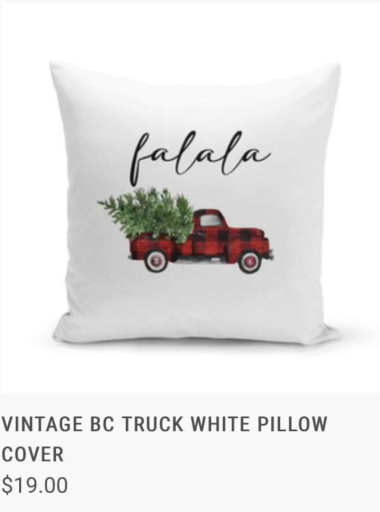 Truck pillow